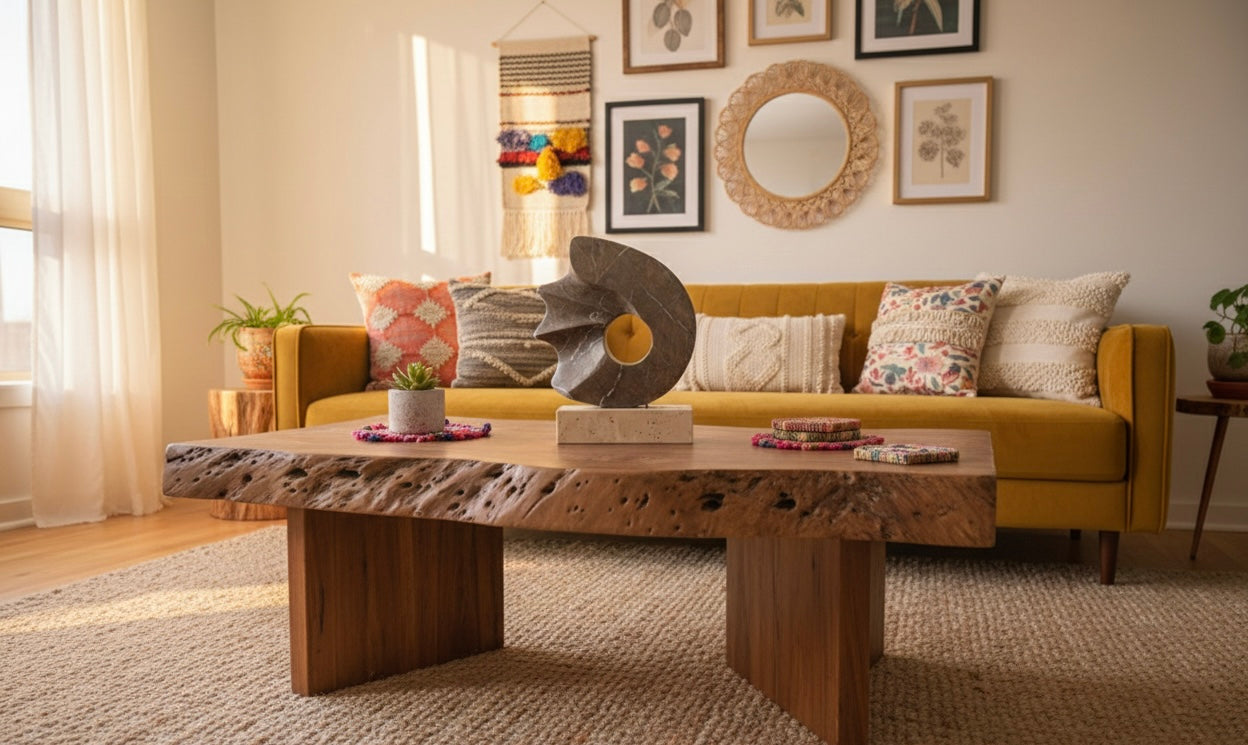 Abstract Marble Sculpture "The Eternal Curve“