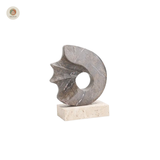 Abstract Marble Sculpture "The Eternal Curve“