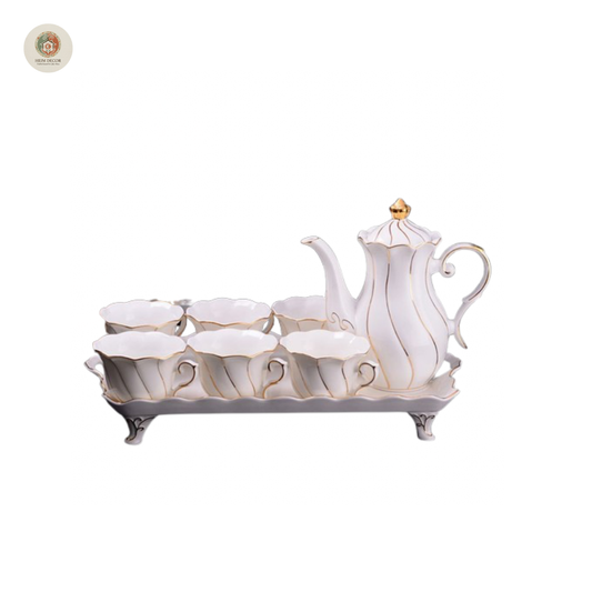 Golden Wave Premium Tea Set: The Essence of Pure Tea Artistry